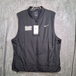 Nike Vest Oregon West Conference Mens Large Black Therma Fit NWT MSRP $110